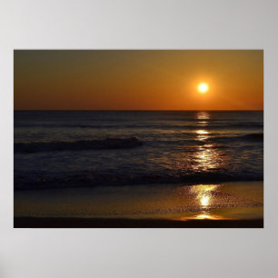 Póster Amanecer en la playa de Shirley Taylor