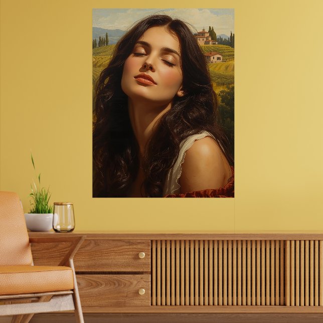 Póster Amanecer en la Toscana (Salón 2)