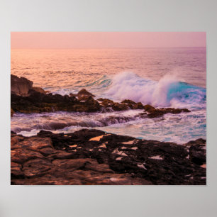 Póster Amanecer en Poipu, Kauai