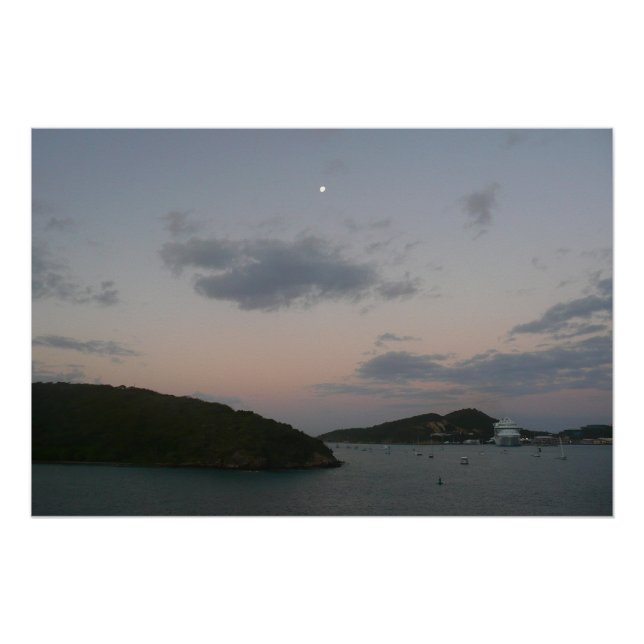 Póster Amanecer en St. Thomas III Islas Vírgenes Estadoun (Anverso)