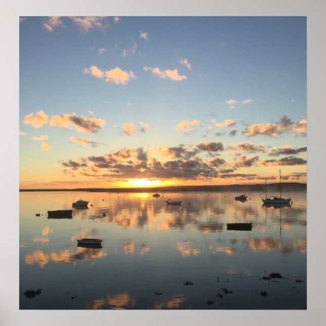 Póster Amanecer en Wells Next The Sea Norfolk (Frente)