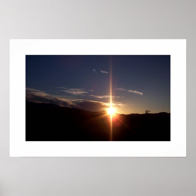 Póster Amanecer espiritual (Frente)