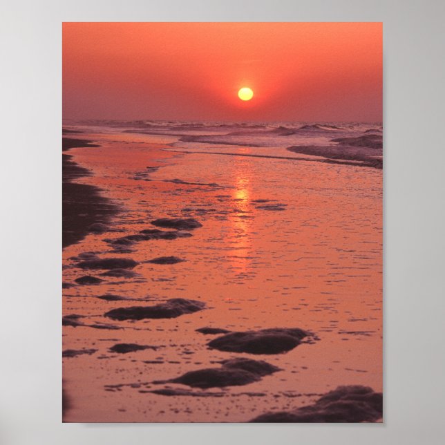 Póster Amanecer, marea baja (Frente)