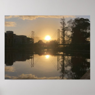 Póster Amanecer matutino