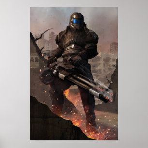 Póster Amanecer nuclear - CT Exo