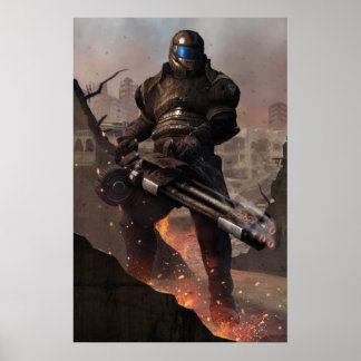 Póster Amanecer nuclear - CT Exo