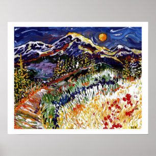 Póster Amanecer olímpico