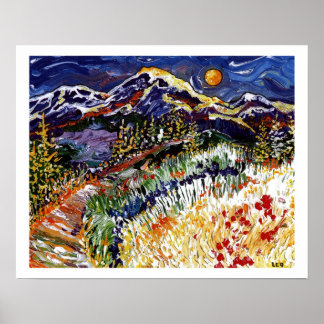 Póster Amanecer olímpico