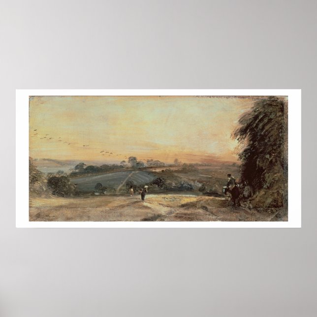 Póster Amanecer otoñal (Frente)