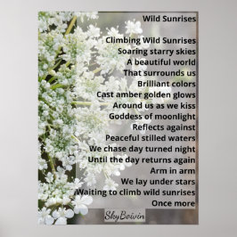 Póster Amanecer salvaje