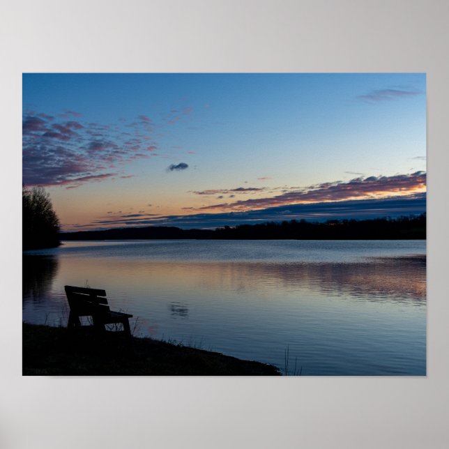Póster Amanecer Sereno (Frente)