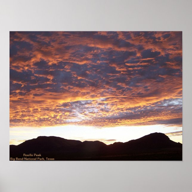 Póster Amanecer sobre el Muelle de Rosillo (Frente)