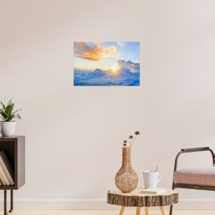 Póster Amanecer sobre el mundo