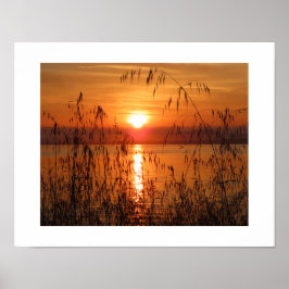 Póster Amanecer sobre la Bahía