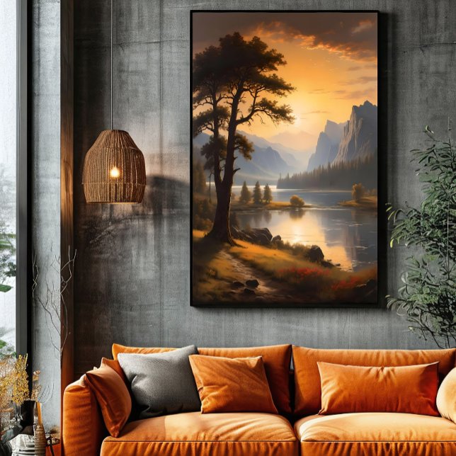 Póster Amanecer sobre las Montañas Eternas (Subido por el creador)