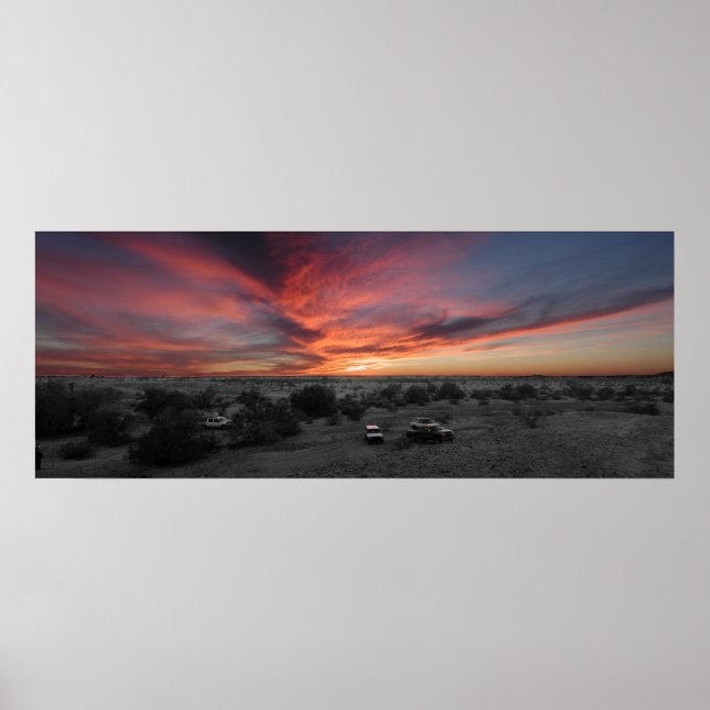 Póster Amanecer sobre Yuma (Frente)
