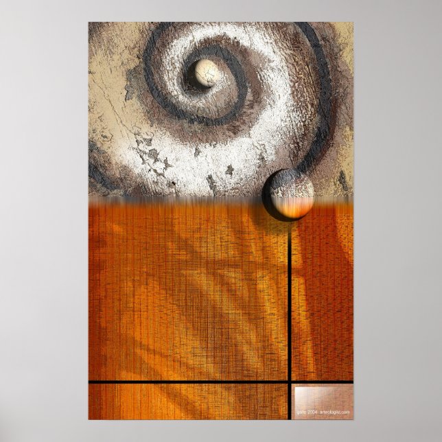 Póster Amanecer universal por Gregory Gallo (Frente)