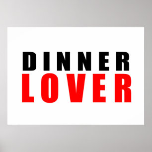 Póster Amante de la cena