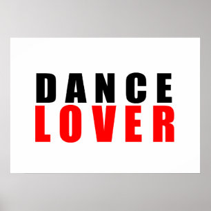 Póster amante de la danza