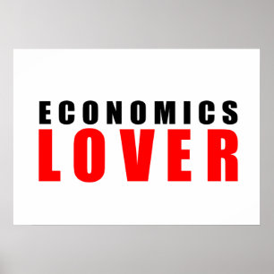 Póster Amante de la economía