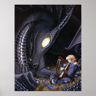 Póster Amante de la música - Imprimir o Poster