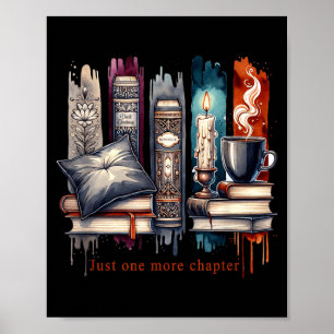 Póster Amante de los libros, solo un capítulo más regalo