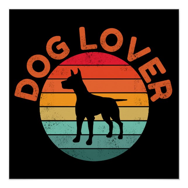 PÓSTER AMANTE DE LOS PERROS (Anverso)