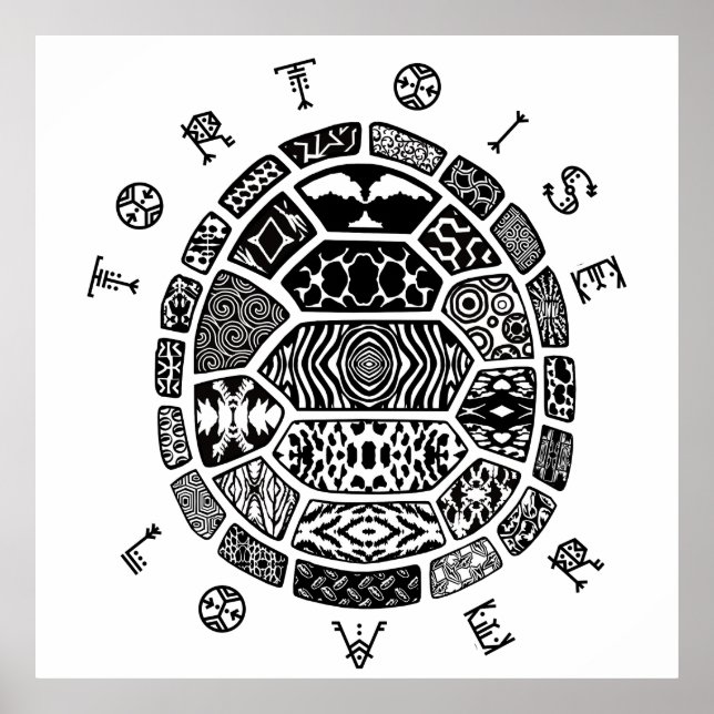 PÓSTER AMANTE DE TORTUGA 1 (Frente)