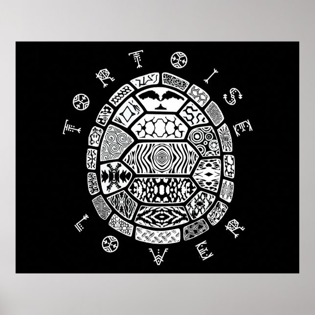 PÓSTER AMANTE DE TORTUGA 2 (Frente)
