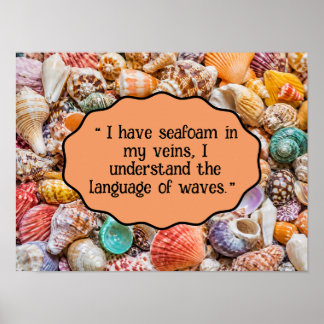 Póster Amante del Mar