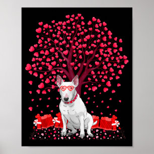 Póster Amante del perro Bull Terrier Divertido Bull Terri