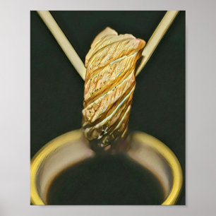 Póster Amante del sushi japonés