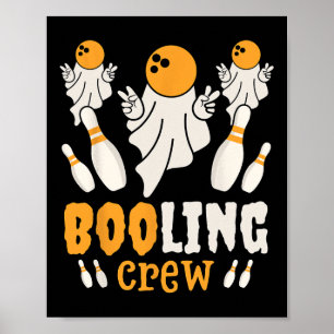 Póster Amante divertido de fantasmas Booling perezoso Cos