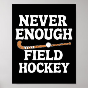 Póster Amante divertido del hockey sobre hierba hombres m