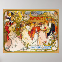 Amantes, Alphonse Mucha