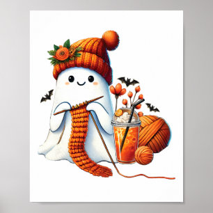 Póster Amantes de la migaja de ghost lindo Coffe de Hallo
