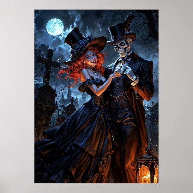Póster Amantes de Vudú (Frente)