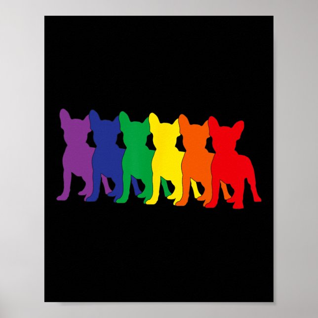 Póster Amantes del perro de Chihuahua (Frente)