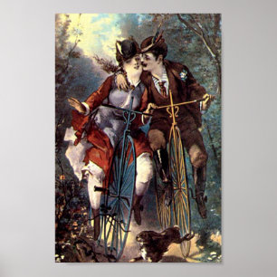Póster Amantes del vintage