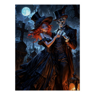 Póster Amantes del Vudú