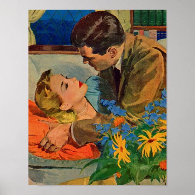 Póster Amantes enamorados (Frente)