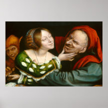 Amantes Ill-Matched, Poster Bella Artes Quentin Ma