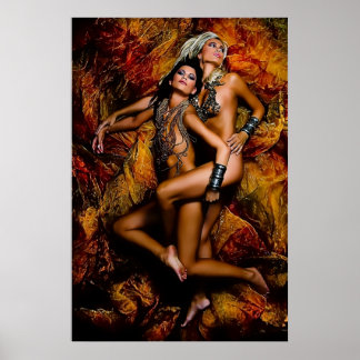 Póster Amantes lesbianas