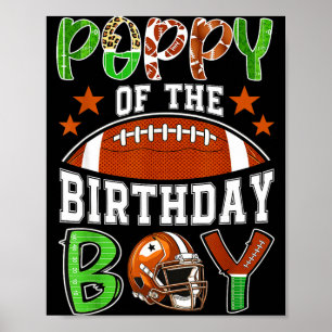 Póster Amapola del niño de cumpleaños familia fiesta de f