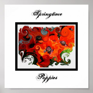 Póster Amapolas, SP…