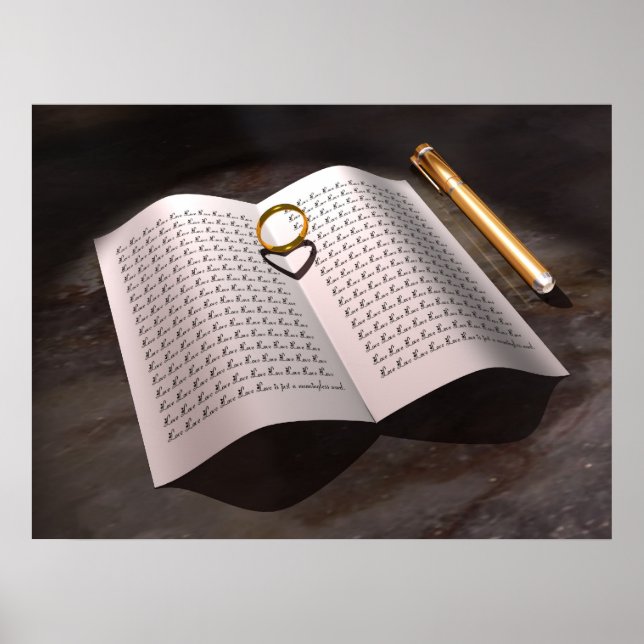 Póster amar (Frente)