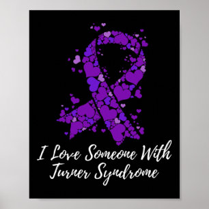 Póster Amar a alguien con síndrome de Turner Conciencia