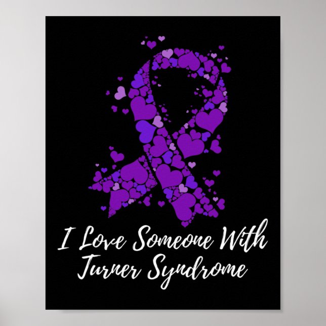 Póster Amar a alguien con síndrome de Turner Conciencia (Frente)
