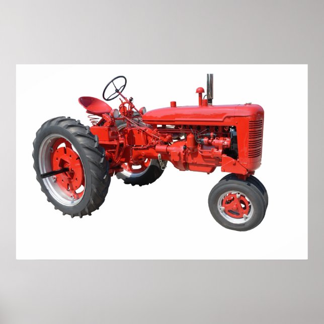 Póster Amar a esos viejos tractores (Frente)