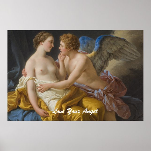 Póster Amar a tu ángel (Frente)